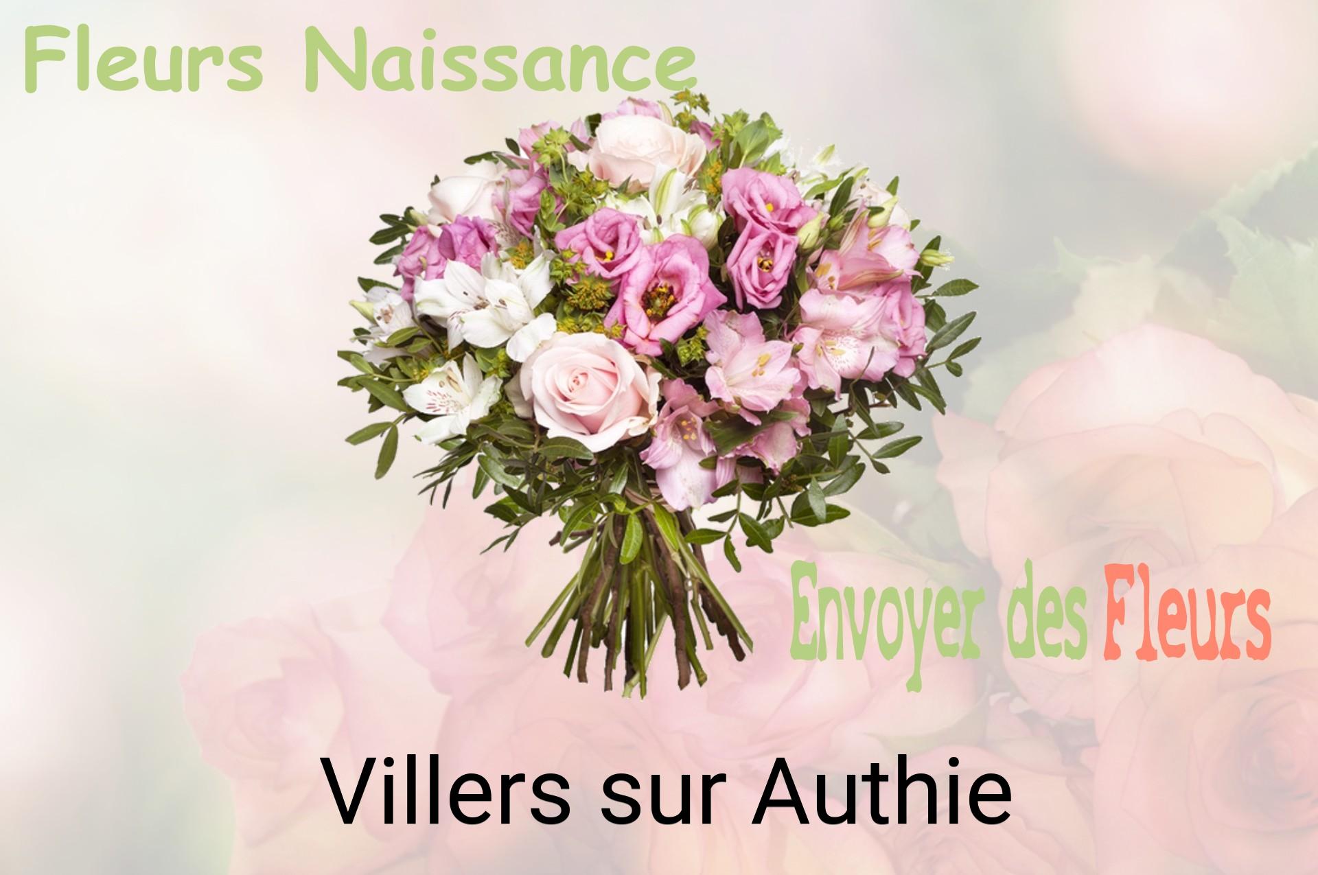 Bouquet de fleurs de naissance livré à Villers-sur-Authie