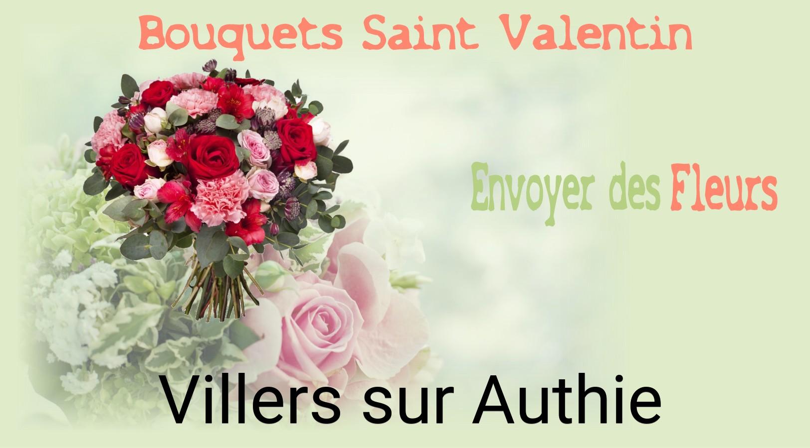Roses de Saint-Valentin livrées à Villers-sur-Authie